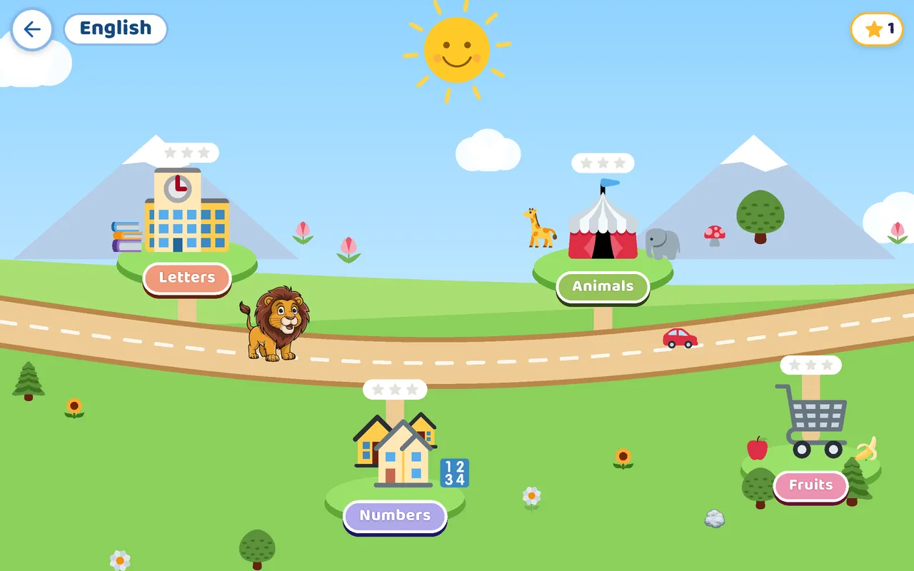 Little Lion map